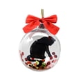thumbnail image 2 of Bola de de Navidad, Adorno de Decoración de de Navidad Pequeño, Adornos Decorativos Duraderos de 8cm para Fiesta, de Navidad Festivo Estilo A, 2 of 8