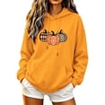 thumbnail image 2 of Ynynloco Halloween Sweatshirts Women Cute Ghost Shirt: Oversized Fall Pumpkin Sweater Spooky Hoodie Top, 2 of 5