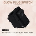 thumbnail image 6 of Black Glow Plug Switch for Bobcat Skid Steer F C Series 553 751 753 763 773 863, 6 of 7