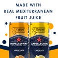 thumbnail image 4 of Sanpellegrino Italian Sparkling Drink Variety Pack, Limonata & Aranciata, Lemon & Orange Sparkling Beverages, 24 Pack of Cans 267.6 fl oz, 4 of 10