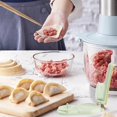 thumbnail image 3 of TIELUTT Cake Embosser Kitchen Tool for Dumpling Pressing Easy Dough Handmade Dumpling Maker PP Heart Cookie Hand Pie Cookie Letters Cookie Spritzer Metal Cookie Alphabet Cursive, 3 of 6