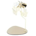 thumbnail image 3 of Candelabro giratorio, candelabro redondo triangular, candelabro navideño, campana de viento, candelabro de claridad notable, 3 of 8