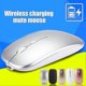 thumbnail image 2 of Sijiali Universal Ultra-thin Rechargeable Mute Wireless Mouse For Notebook Computer Pc, 2 of 4