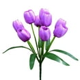 thumbnail image 2 of Clearance Under $3 Artificial Tulip Bouquet Artificial Tulip Bouquet For Living Room Vase Filler,Cloth (D) (1Pc), 2 of 8