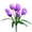 Light Violet, variant on YDYB 9 Heads Artificial Tulips, 15.8 Inch Silk Artificial Flowers, Fake Tulips for Spring, Mother's Day, Easter, Valentine's Day, Home Gifts, Kitchen, Clear