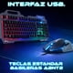 thumbnail image 3 of Combo  Gamer Teclado  y Mouse Negro LED Retroiluminado  Español Latinoamérica QWERTY Teclado y Mouse Gamer Kit Teclado y Mouse, 3 of 6