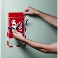 thumbnail image 2 of Durable DURAFRAME Security Magnetic Sign Holder, 8.5 x 11, Red/White Frame, 2/Pack CA1, 2 of 3