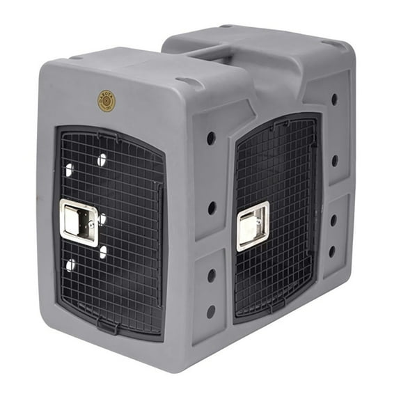 Dakota 283 Side Entry Dog Kennel - Medium - Dark Granite