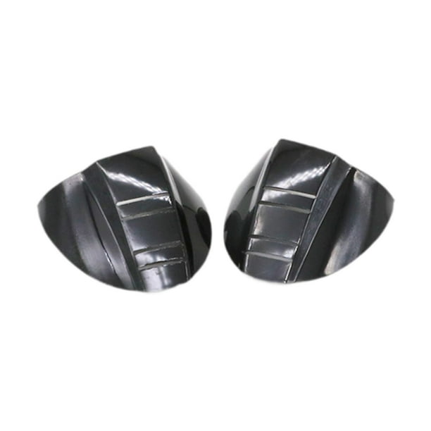 Cubiertas laterales para gafas, protección universal para gafas, TPU (1 par) para interiores y exteriores negro