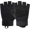 thumbnail image 1 of Guantes Tácticos,Medios Dedos con Protección de Conjuntas,Guantes sin Dedos,Guantes Motociclista Tipo Militar,Guantes Ciclismo protección de Golpes. Negro，marró，Verde, 1 of 5