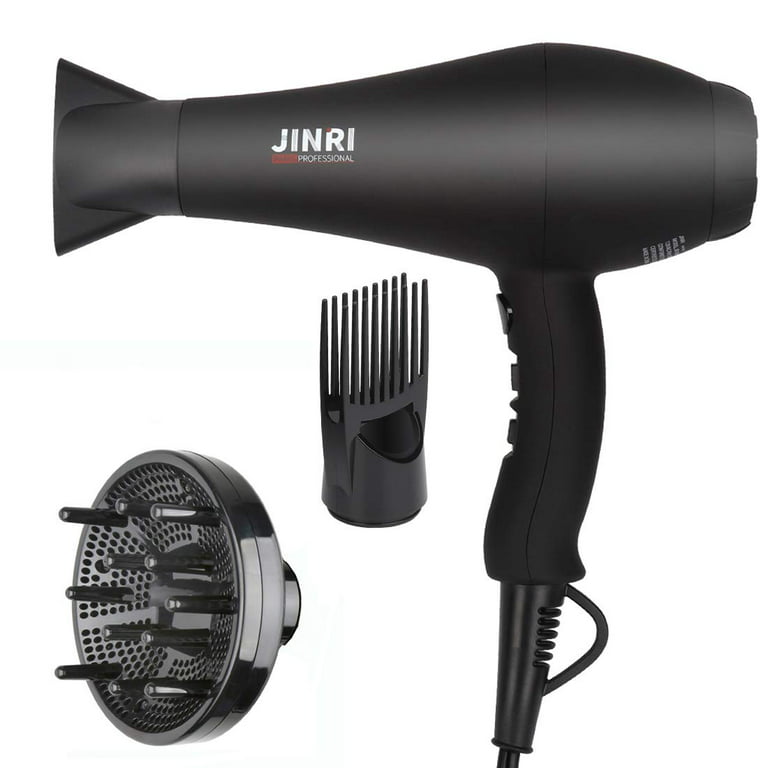 Black and Decker PX5 Hair Dryer, 1800 Watts, 2 Speed, 3 Heat Settings, Cool  Shot, Washable Filter, Concentrator and Diffuser