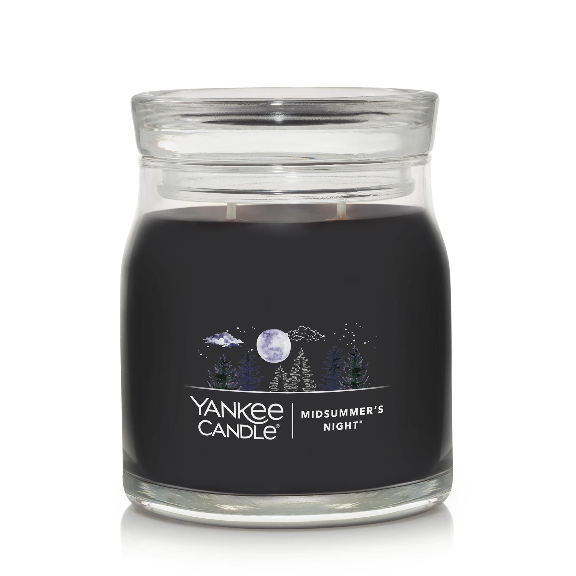 キャンドル Yankee Candle MidSummer's NightSignature Yankee Candle Signature Large 2-Wick Candle, MidSummer's Night