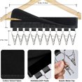 thumbnail image 3 of Baseball Caps Organizer, Space-saving & Durable Hat Storage for Closet & Travel (2Pack), 3 of 8