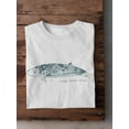 thumbnail image 3 of Cetacea Cuviers Beaked Whale. T-Shirt Men -June Erica Vess Designs, Male 4X-Large, 3 of 4