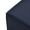 thumbnail image 5 of Lounge Chair Ottoman, Fabric, Blue Navy, Modern Contemporary Urban Design, Outdoor Patio Balcony Cafe Bistro Garden Furniture Hotel Hospitality, 5 of 6