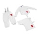 thumbnail image 1 of NFTIGB Traje de Uniforme Deportivo de Esgrima Infantil Ajustable Transpirable Protección Completa CE350N Conjunto de Chaqueta Chaleco y Pantalones para Entrenamiento Talla 46, 1 of 9