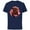 Navy, variant on Deadpool I'm Crazy For You Valentine's Day - Short Sleeve Cotton T-Shirt for Adults - Customized-Navy