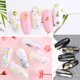thumbnail image 4 of Fiudx Pegatinas Decorativas de Metal Hueco para Uñas Navideñas, Diseño de Engranajes Dorados, Lámina Superfina, Perfectas para Uñas y Proyectos de Bricolaje, Uso Familiar, Incluye 12 Estilos Únicos., 4 of 4