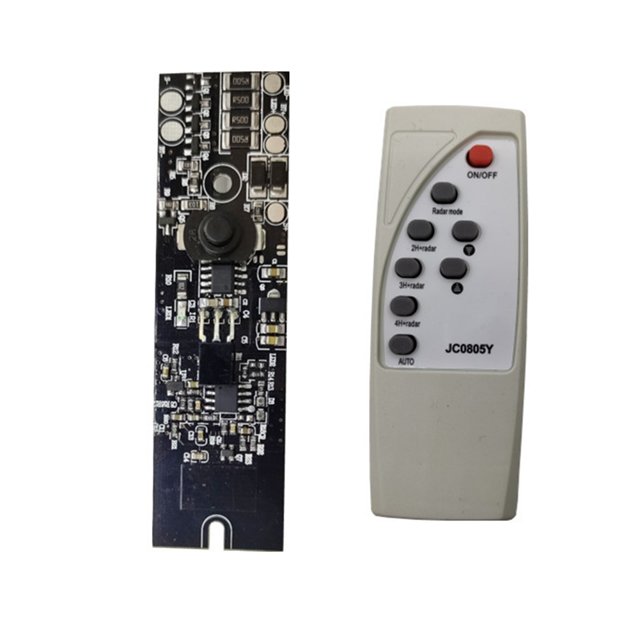 Sensor de Cuerpo de Radar Likrtyny Placa de Circuito de Control de Inducción de Luz Solar