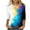 Multicolor Tops for Women _s, variant on Women's Summer Clothes Spring Elegant Shirts Tie Dye Ombre Round Neck Blouse Y2K Tops Dressy Casual Vintage Fashion 2024 3/4 Sleeve Tunic Tops for Lady Loose Fit Flowy Multicolor T Shirts S