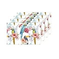 thumbnail image 4 of MKHERT Watercolor Parrot Bird with Hawaiian Hibiscus Flowers Placemats Table Mats for Dining Room Kitchen Table Decoration 12x18 inch,Set of 4, 4 of 4
