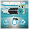 thumbnail image 5 of MSEASFREE Inflatable Paddle Board Stand up Paddle Board with Premium SUP Accessories, 5 of 11