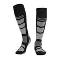 thumbnail image 1 of Calcetines de lana para senderismo Unisex Invierno Absorción de impactos para exteriores (Negro Gris claro) Ehuebsd Para estrenar, 1 of 4