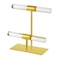 thumbnail image 3 of Soporte de presentación de joyería perfecl organizador para collares y pendientes multifuncional estante de doble capa, 3 of 8