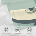 thumbnail image 5 of Yayeee 2 Pack Hand Towels for Bathroom 100% Cotton 16" x 28" Soft Absorbent Kitchen Towel, Black Cat, 5 of 7