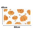 thumbnail image 3 of Seasonal Pumpkin Bath Rug Non Slip Microfiber for Thanksgiving Celebrations, 3 of 10