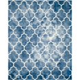 thumbnail image 2 of Safavieh Dip Dyed Navy Contemporary Rug - 8' x 10', 2 of 5