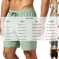 thumbnail image 3 of Aimik Men's Athletic Drawstring Shorts Side Zipper Pockets Stretch Fabric Summer Sports Shorts for Gym Workout, 3 of 6