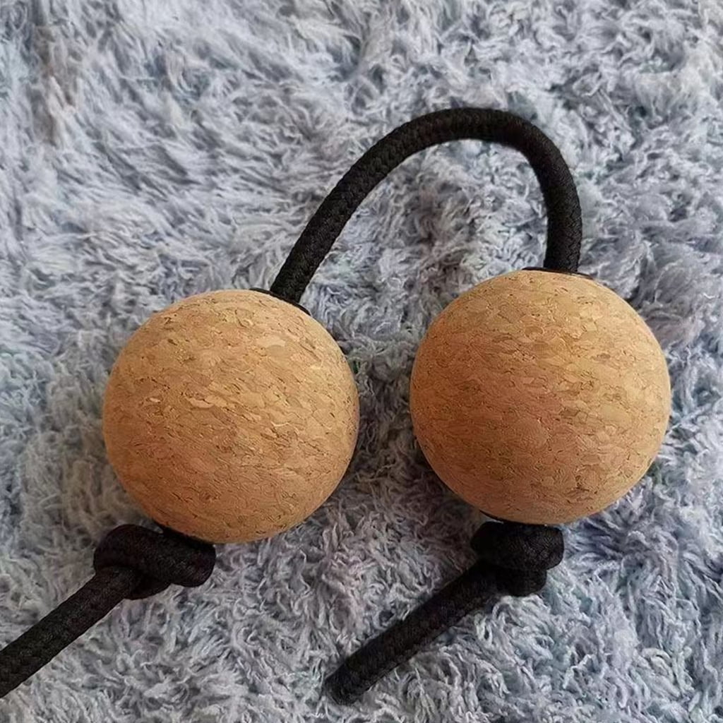 Cork Sandball Aslatua African Shaker Rattle Rhythm Percussion Fingertip Sandball Instrument Sandball Rhythm Instrumen