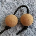 thumbnail image 6 of Cork Sandball Aslatua African Shaker Rattle Rhythm Percussion Fingertip Sandball Instrument Sandball Rhythm Instrumen, 6 of 8