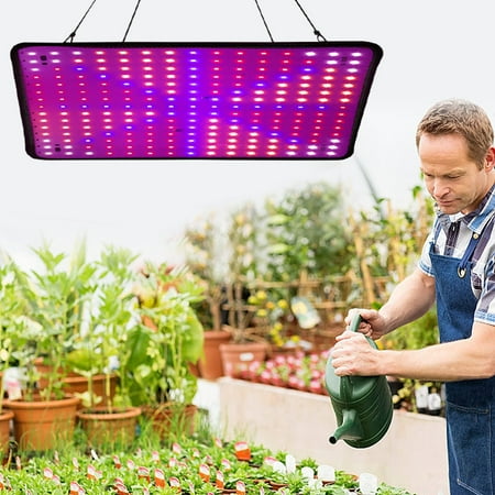 

Rosnek 225/256LEDs LED Grow Light Full Spectrum/Sun Light Plant Panel Grow Light for Indoor Veg and Flower Plant Grow Light Phytolamp