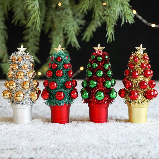 onlyliua ¡ ¡Descuentos de Temporada! Escena Navideña Conos Dulces Árbol Bola Navideña Decoración de Mesa Decoración de Ambiente Suministros de Fiesta Decoración