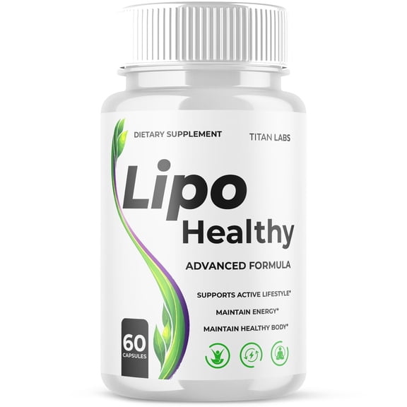 Lipo Healthy Advanced Formula Pills Supporting Your Active Lifesyle Naturally LipoHealthy 60 Capsules