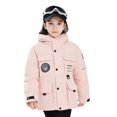 thumbnail image 5 of Chaqueta de plumón para niños y niñas, chaqueta con capucha gruesa y cálida para exteriores, longitud media, nuevo estilo, invierno, para niños medianos y mayores, 2024, 5 of 5