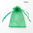thumbnail image 2 of Bolsa de protección de malla para cultivo de frutas y verduras, 100 Uds., bolsa antipájaros (verde) Likrtyny Para estrenar, 2 of 8