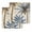 Blue, variant on Palm Trees Kitchen Dish Towels for Drying Dishes Set of 2, Blue Brown Vintage Watercolor Tropical Waffle Weave Microfiber Hand Tea Bathroom Towels Quick Dry & Absorbent Towel 12x12