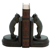 Woodland 44731 A Pair of Adorable Poly Stone Leaning Cat Bookend