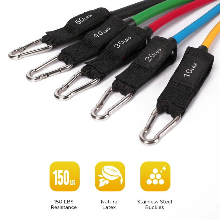 Indiamart 11pcs Resistance Bands Resistance Bands Exercise Bands