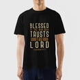 thumbnail image 4 of Bible Verse Christian God Savior Devotee Men Gift Jesus T-Shirt,OdeJous Funny Clothing Black S, 4 of 5