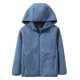 thumbnail image 1 of Gibobby Chamarra acolchada para niñasNiñas Niños Niños Invierno Manga Larga Color Sólido Caliente Sudadera Con Capucha Polar Abrigo Chaqueta Ropa(Azul, 5-6 Años), 1 of 4