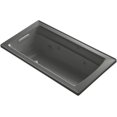 thumbnail image 1 of Kohler K-1122 Archer Collection 60" Drop In Jetted Whirlpool Bath Tub - Grey, 1 of 5