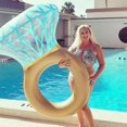 thumbnail image 2 of Diamond Ring & Heart Inflatable Swimming Pool Float Raft, For Engagement Water Party Lounge Beach Toy Photo Props Adults Kids -cdsx, 2 of 4