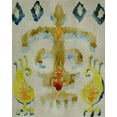 thumbnail image 2 of Zarris, Chariklia 20x24 Black Ornate Wood Framed with Double Matting Museum Art Print Titled - Bohemian Ikat III, 2 of 4
