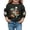 00#Black644, variant on Little Girl's Halloween Graphic Sweatshirt Long Sleeve Crew Neck Pullover Mummy Dinosaur Skeleton Print Kids Top,Red