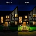 thumbnail image 3 of Solar Lights Garden 6 Pieces Outdoor Solar Lights Waterproof Outdoor Solar LED Light Solar Garden Lights Decoration for Pathway Path Patio Lawn Landscape Camping Party, 3 of 6