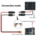 thumbnail image 3 of WINDLAND PVC Solar Panel Cable with Solar XT60 Extension Connectors 12AWG Wire 1015 12AWG Weather Resistant, 3 of 10